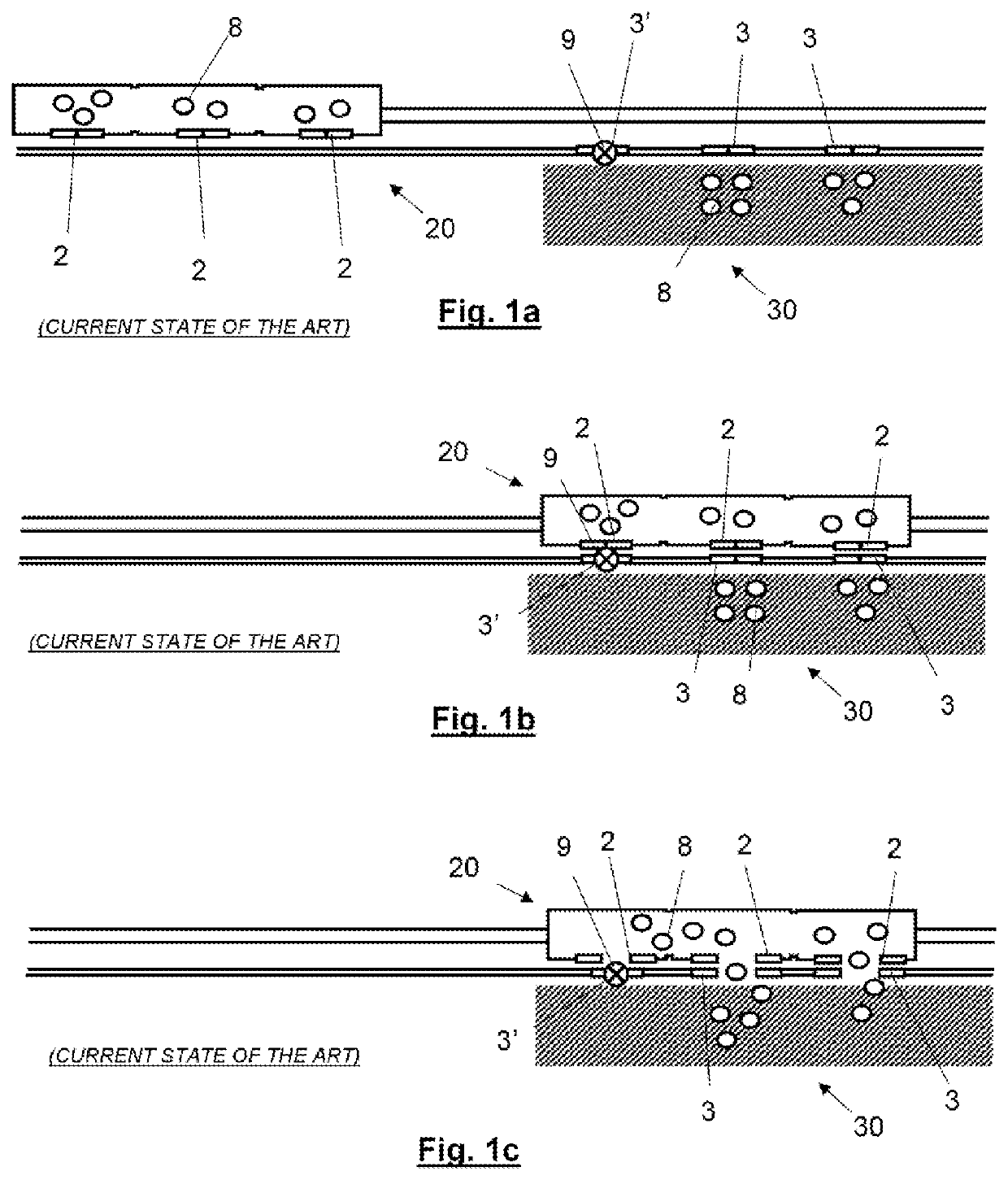 System and method for harmonising the operating status of pairs of doors formed by a train door and a platform door