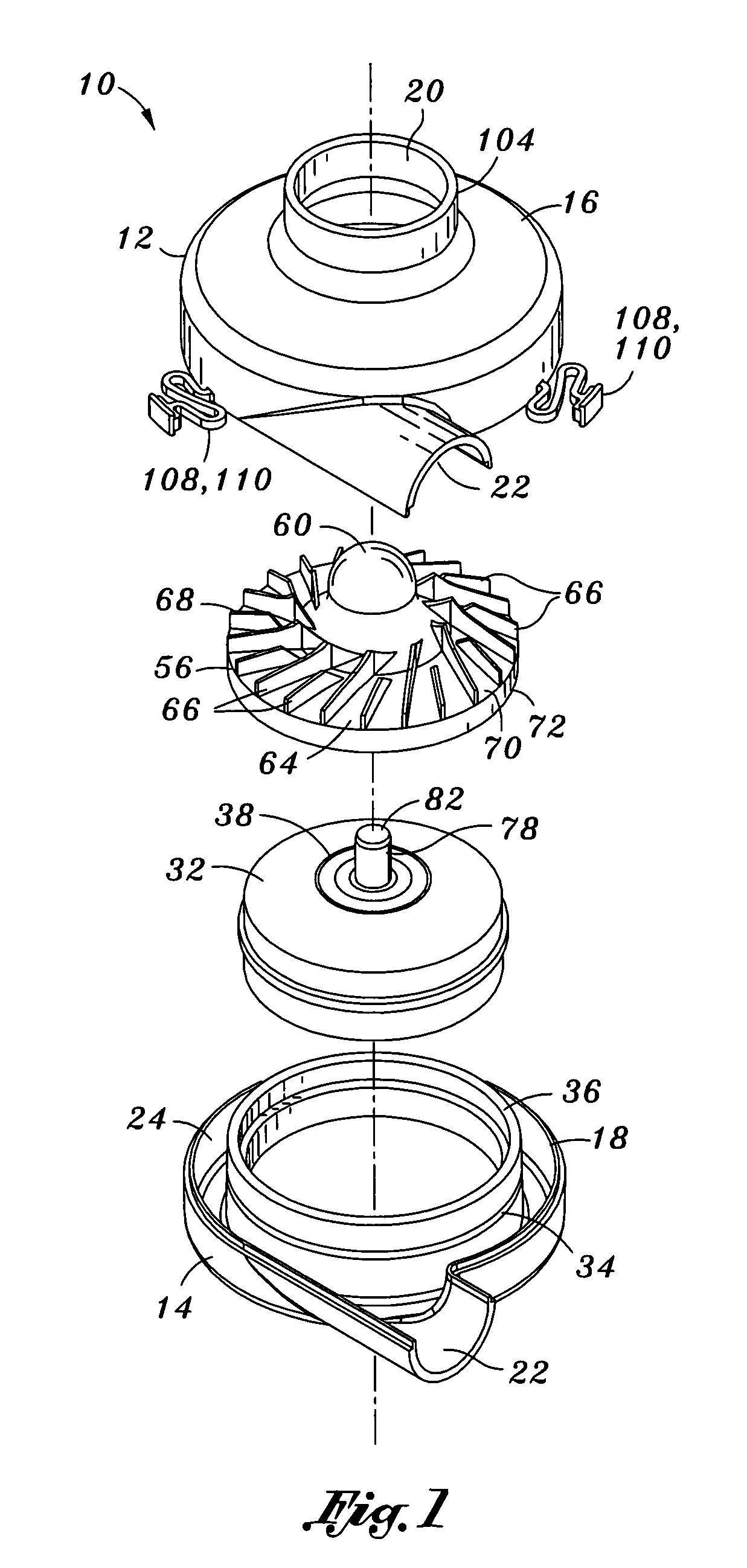 Modular CPAP compressor