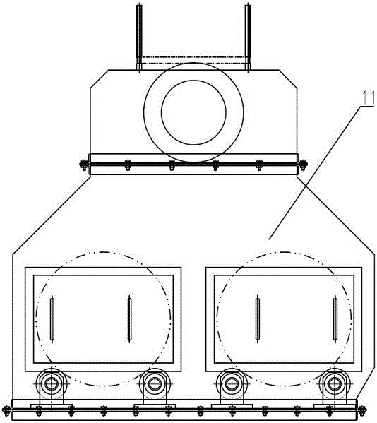 Screw propelling type solid waste continuous carbonization equipment and continuous carbonization method