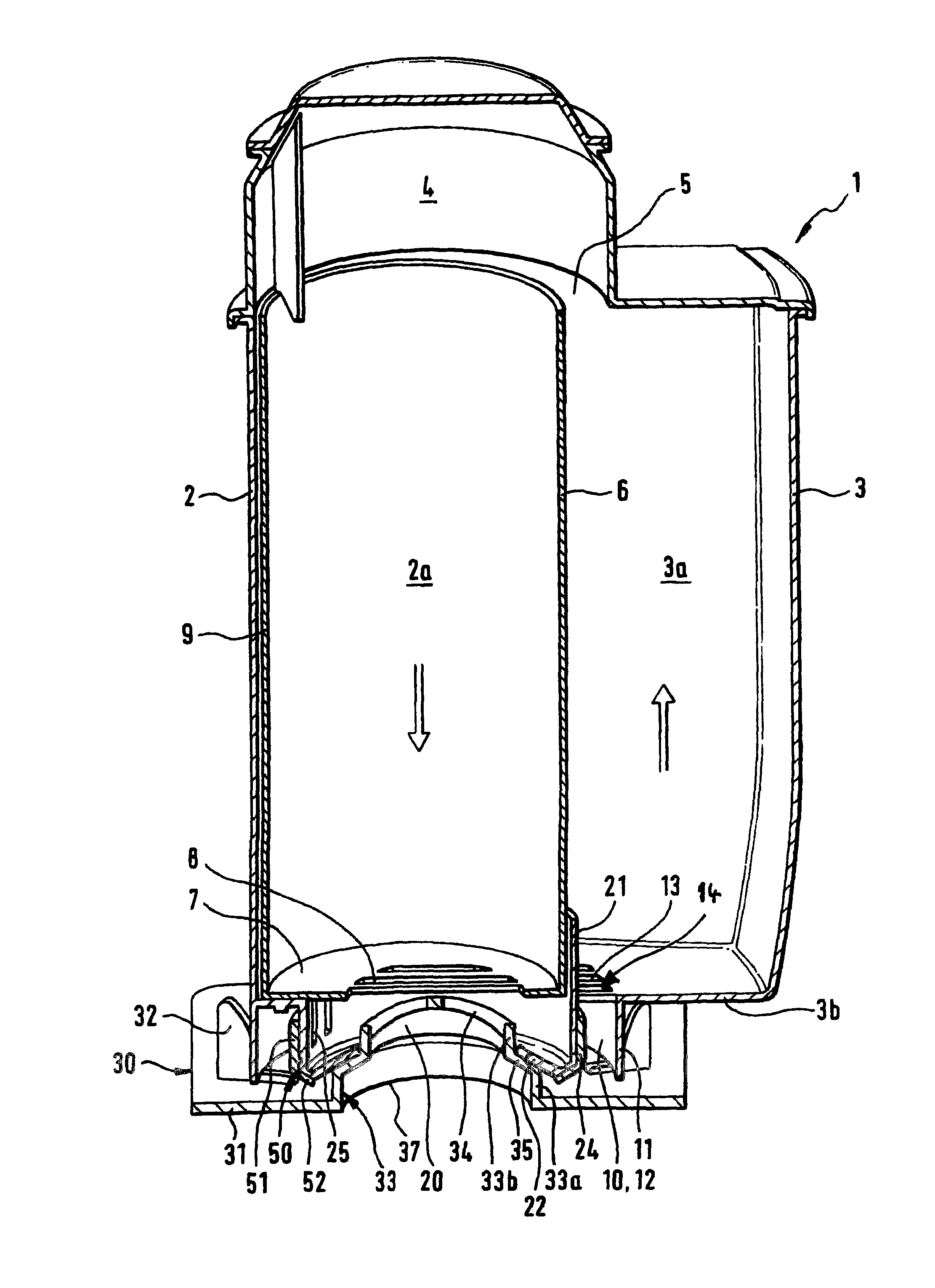 Filter cartridge including a snap-on rim connector