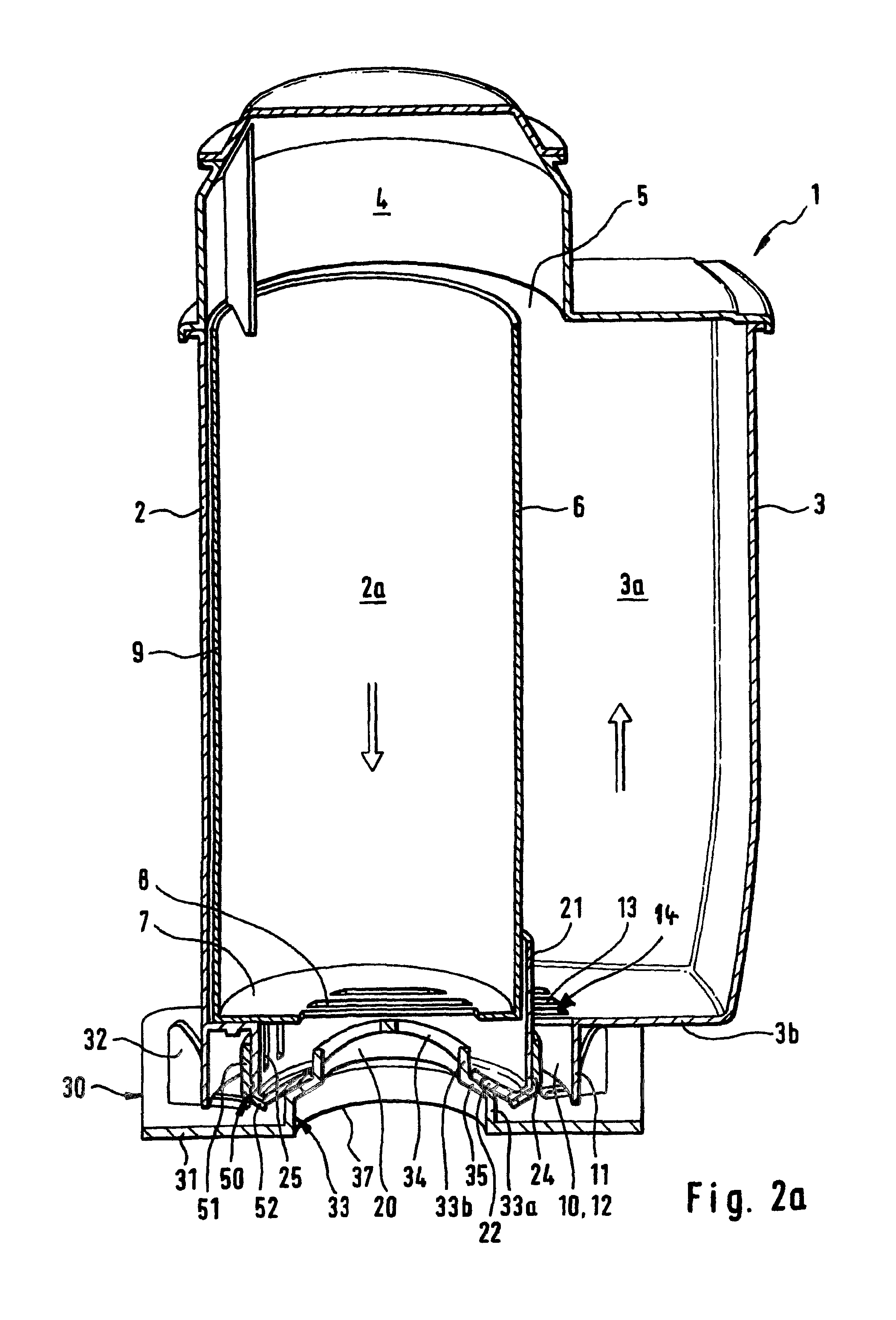 Filter cartridge including a snap-on rim connector