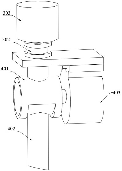 Polishing device for inner wall of satellite antenna panel