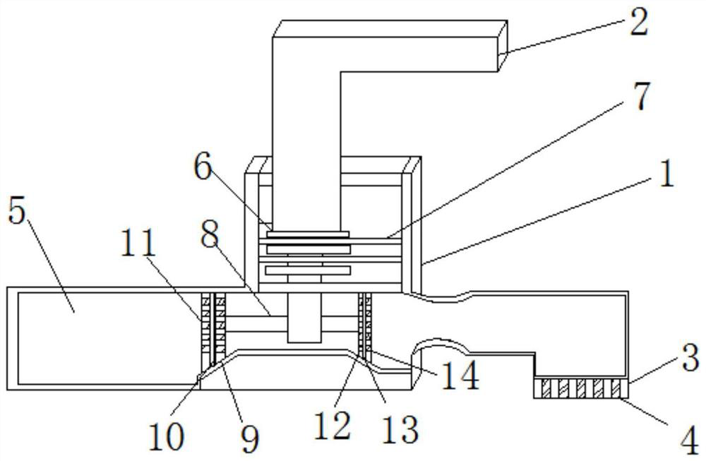 Water-leakage-free faucet with pressurization function