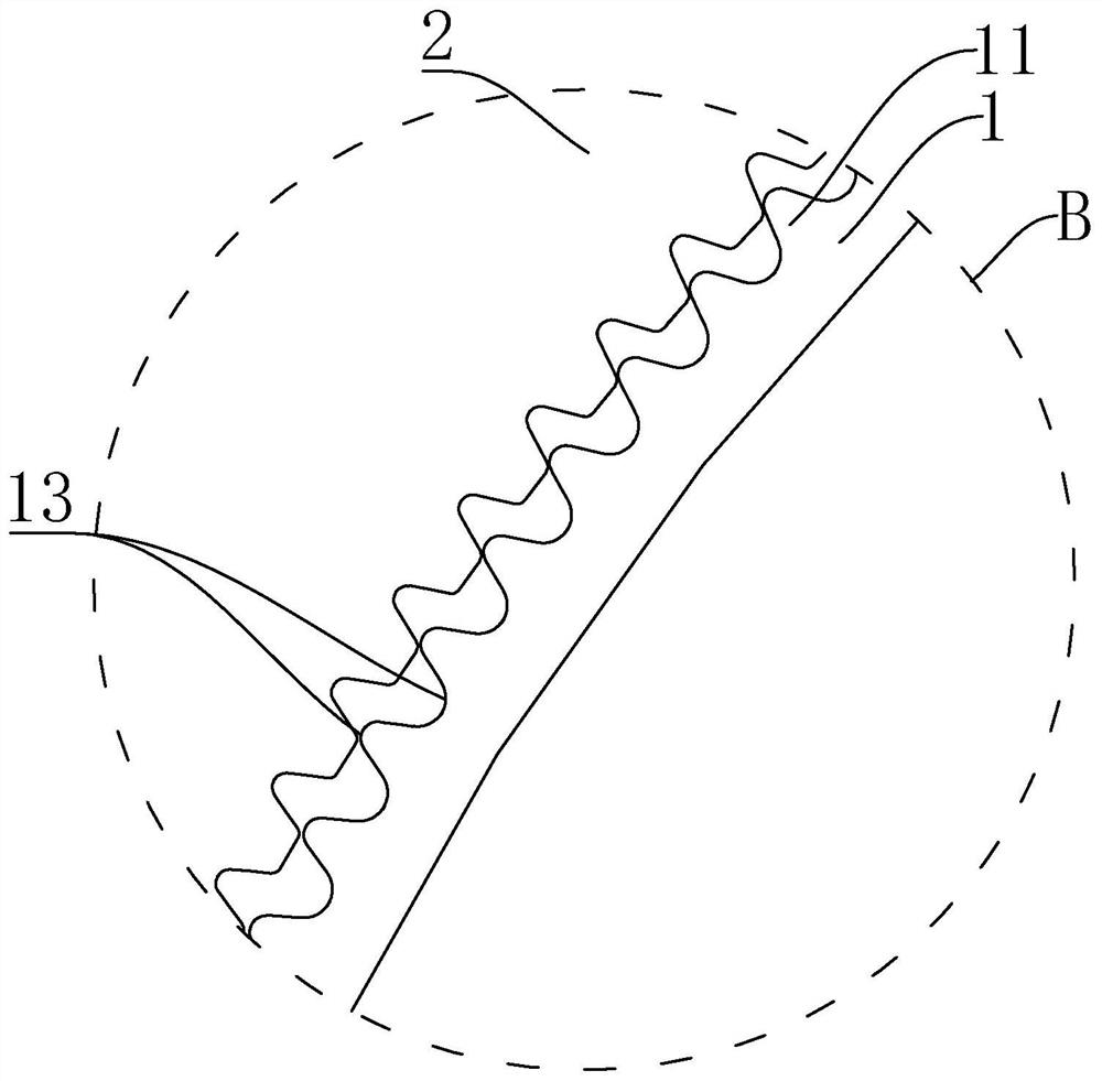 Double-arc curved surface harmonic drive speed reducer