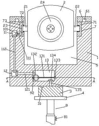 Water spraying device for municipal gardens