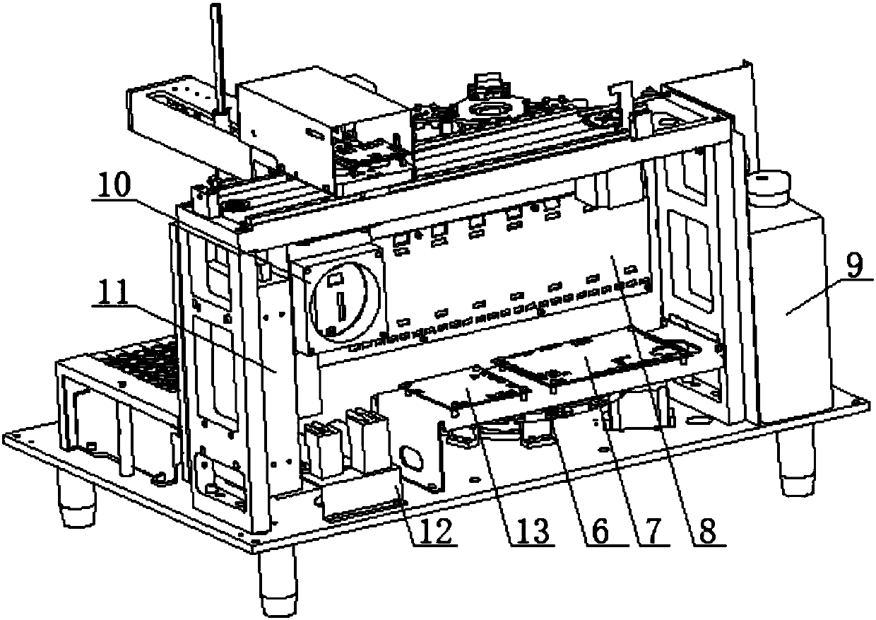 Colloidal gold immunoassay instrument