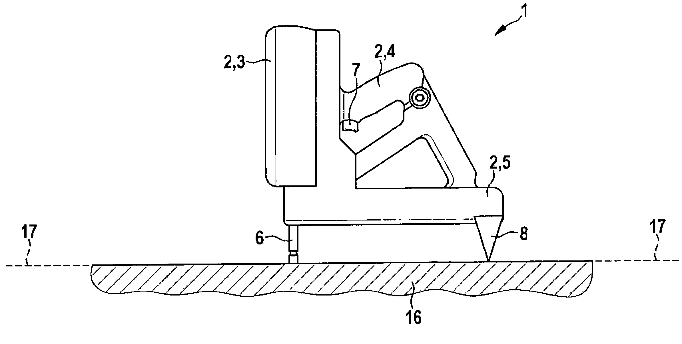 Nailing device