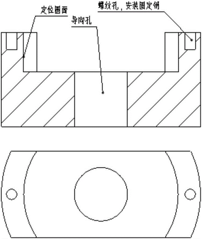 Servo mechanism oil level potentiometer nut screwing-down device and screwing-down and disassembling method