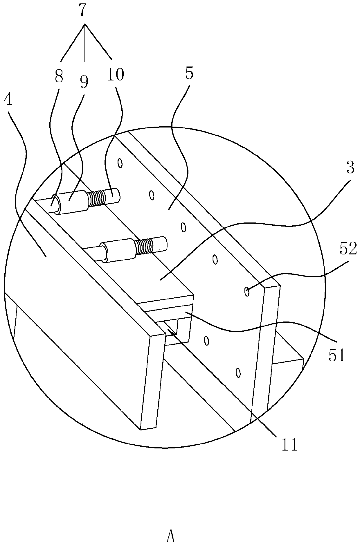 Wall decoration structure and wall decoration method