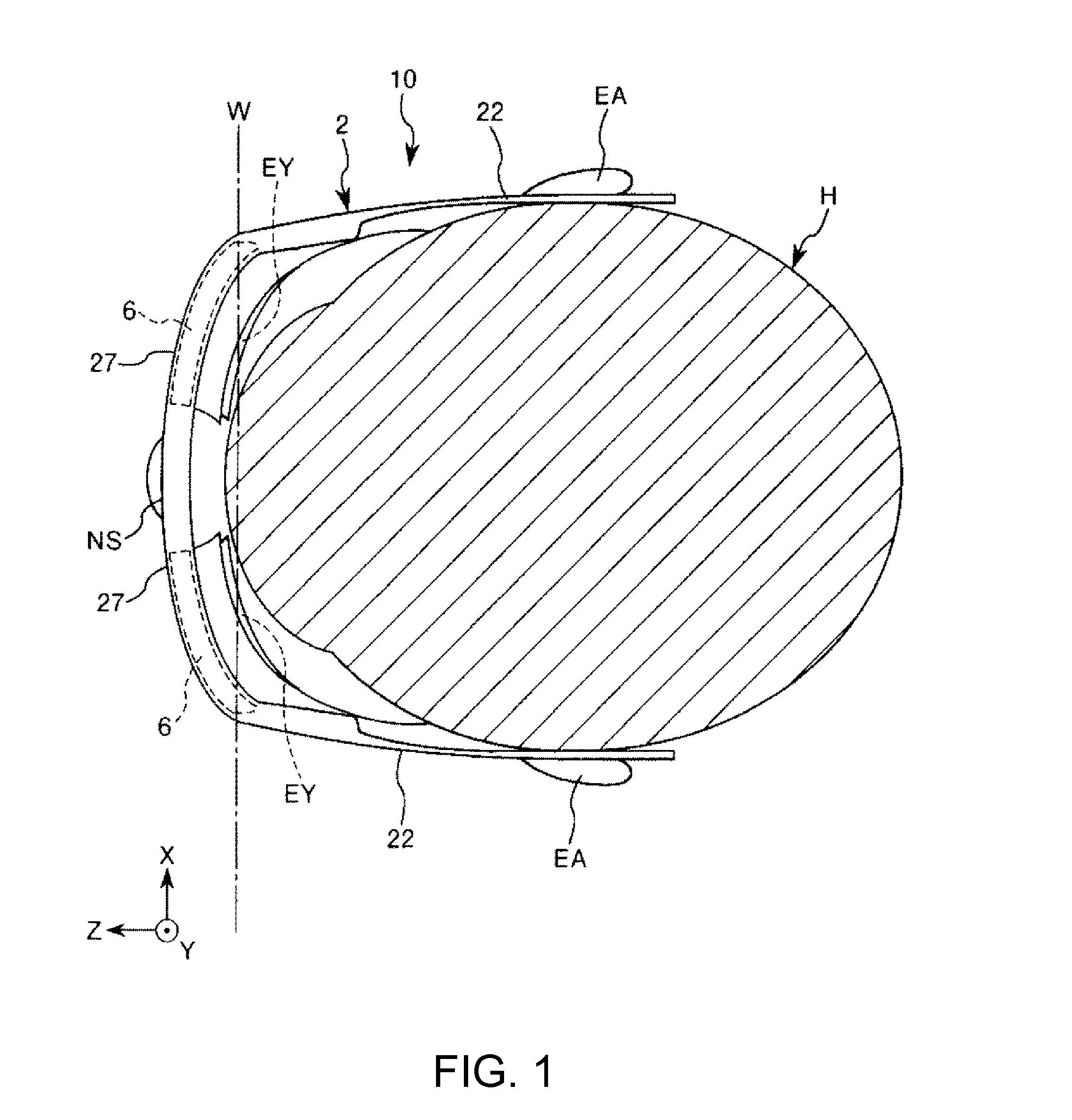 Virtual image display device and head-mounted display