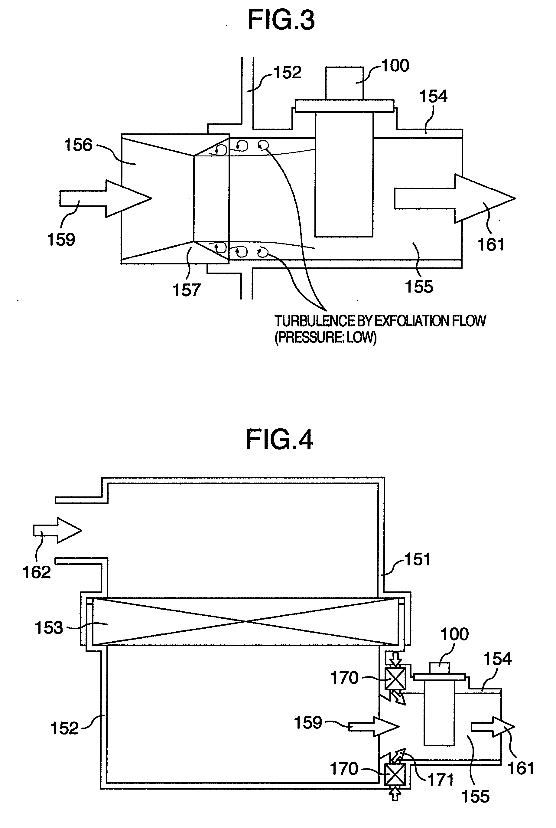 Configuration of air intake parts applied to thermal type air flow measuring instrument