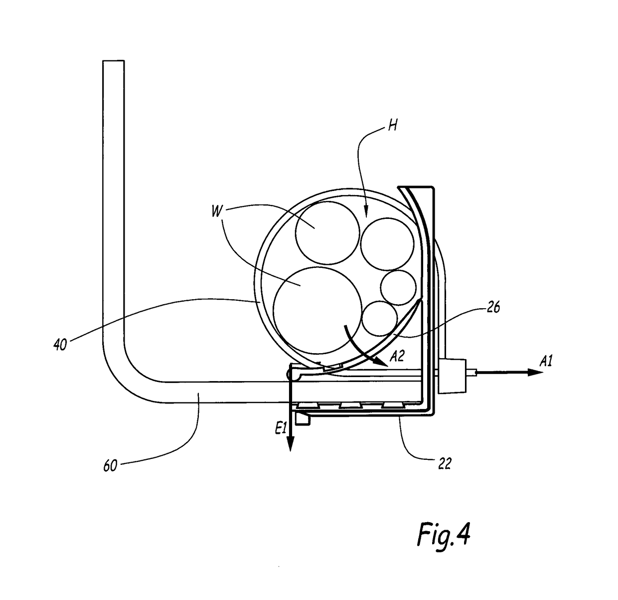 Self-fastened bracket for mounting a wire harness to a support structure of a vehicle and vehicle comprising the same