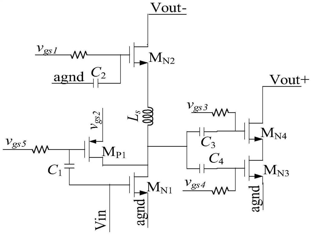 A Cascaded Distributed Low Noise Amplifier