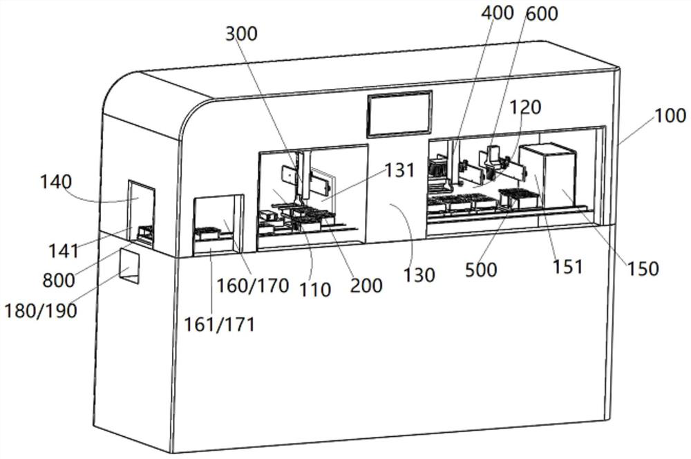 Nucleic acid detection pretreatment device