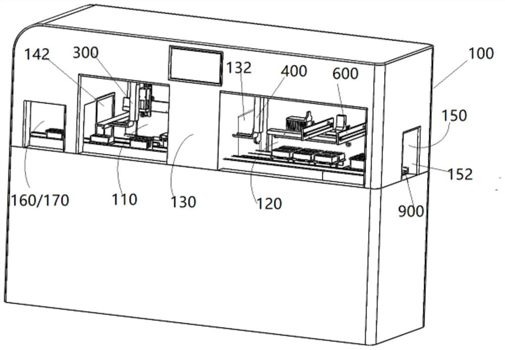 Nucleic acid detection pretreatment device