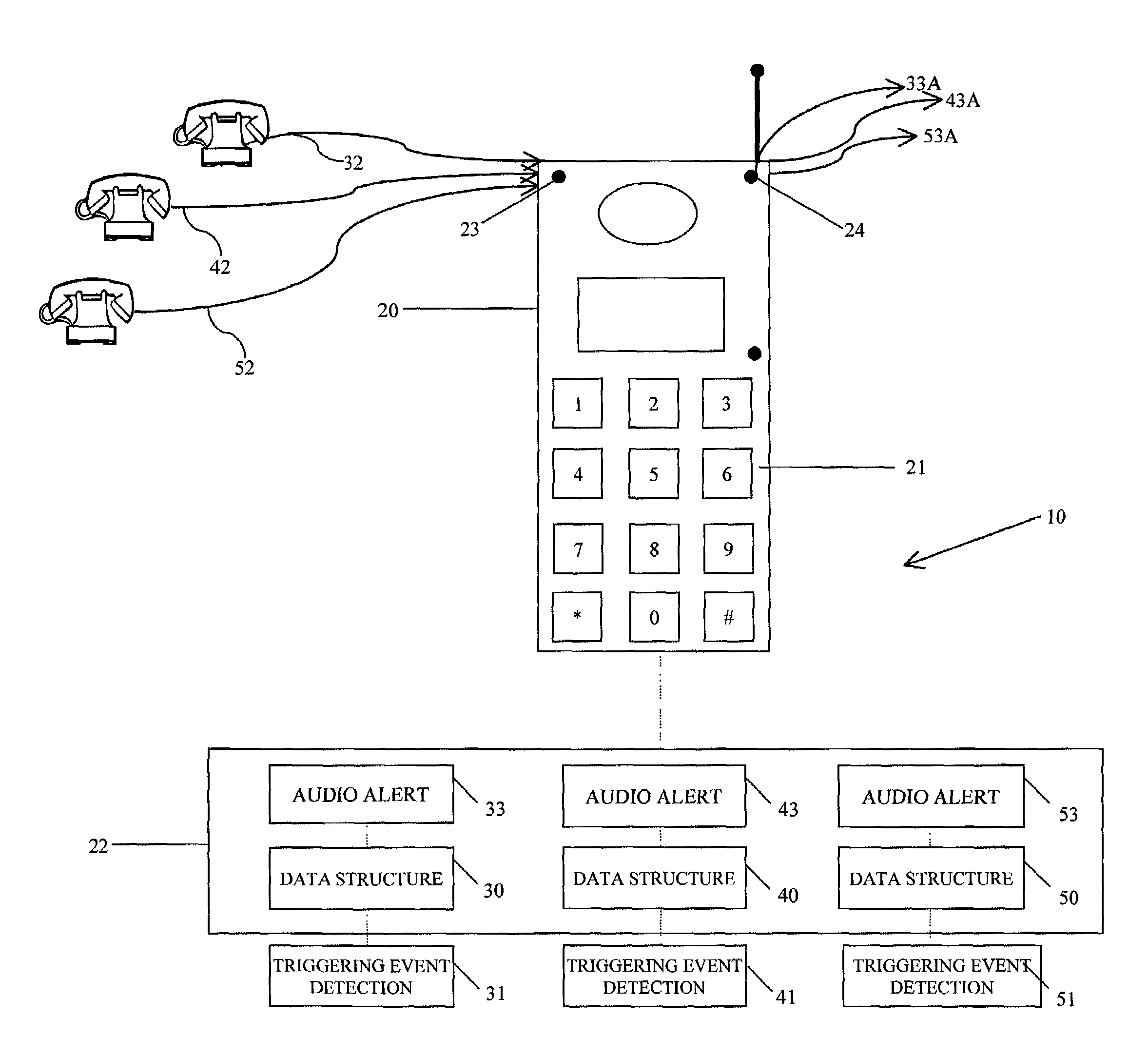 Programmable audio alert system and method