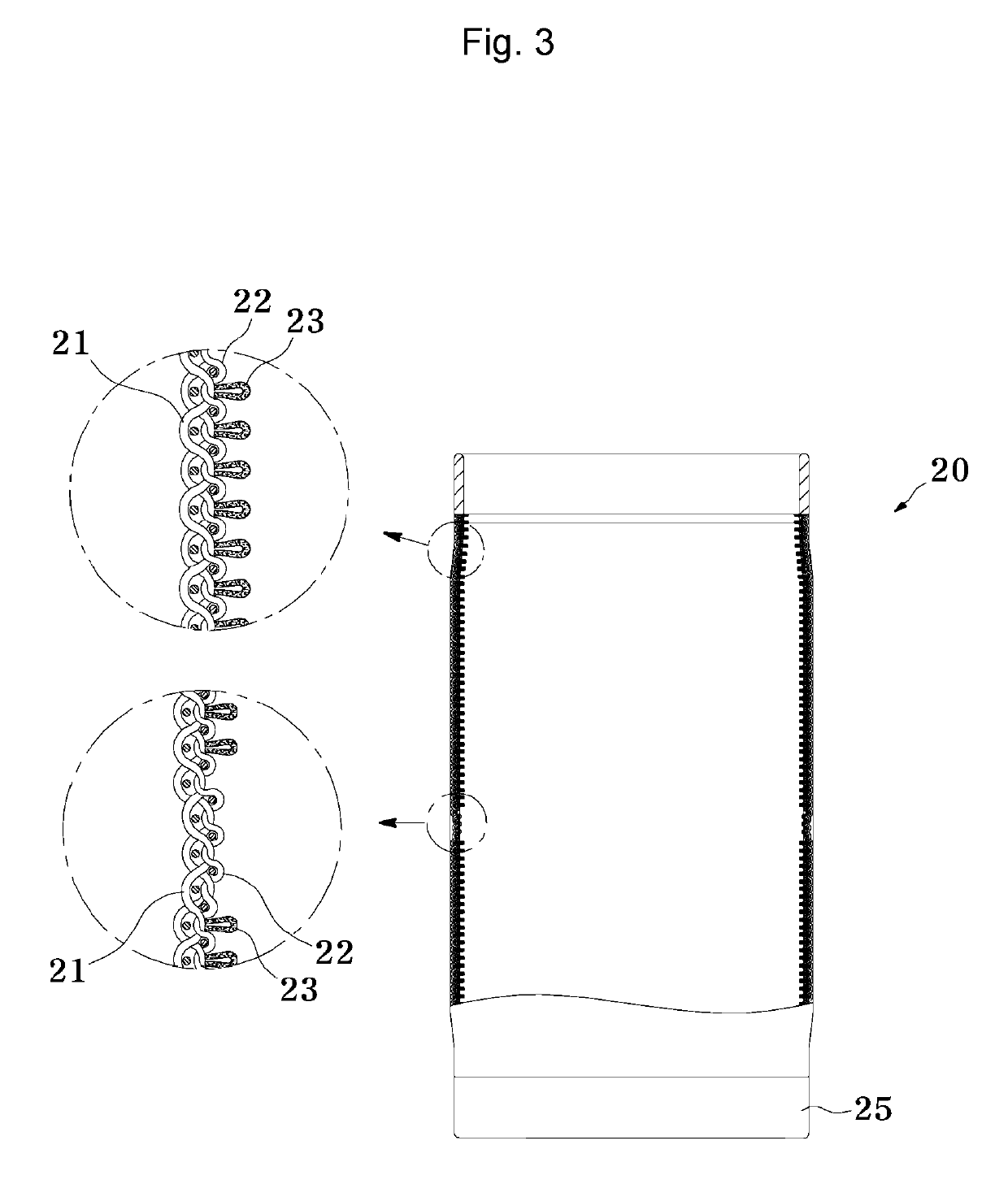 Wearable band for low-frequency therapy