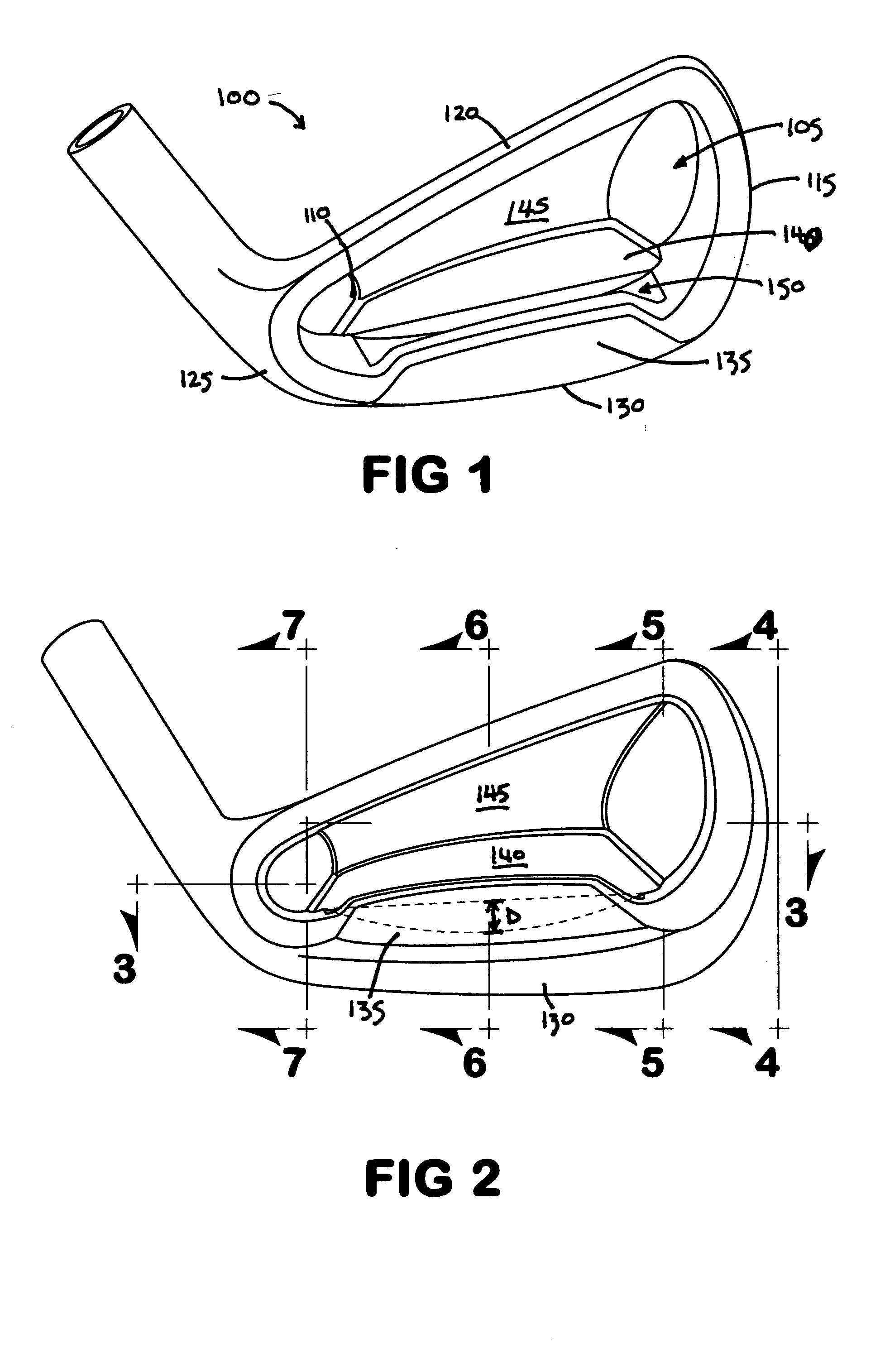 Iron golf club and golf club set with variable weight distribution