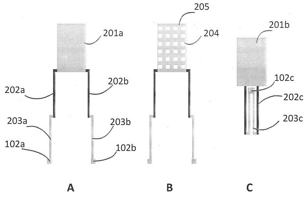 Optical readout focal plane array and preparation method thereof