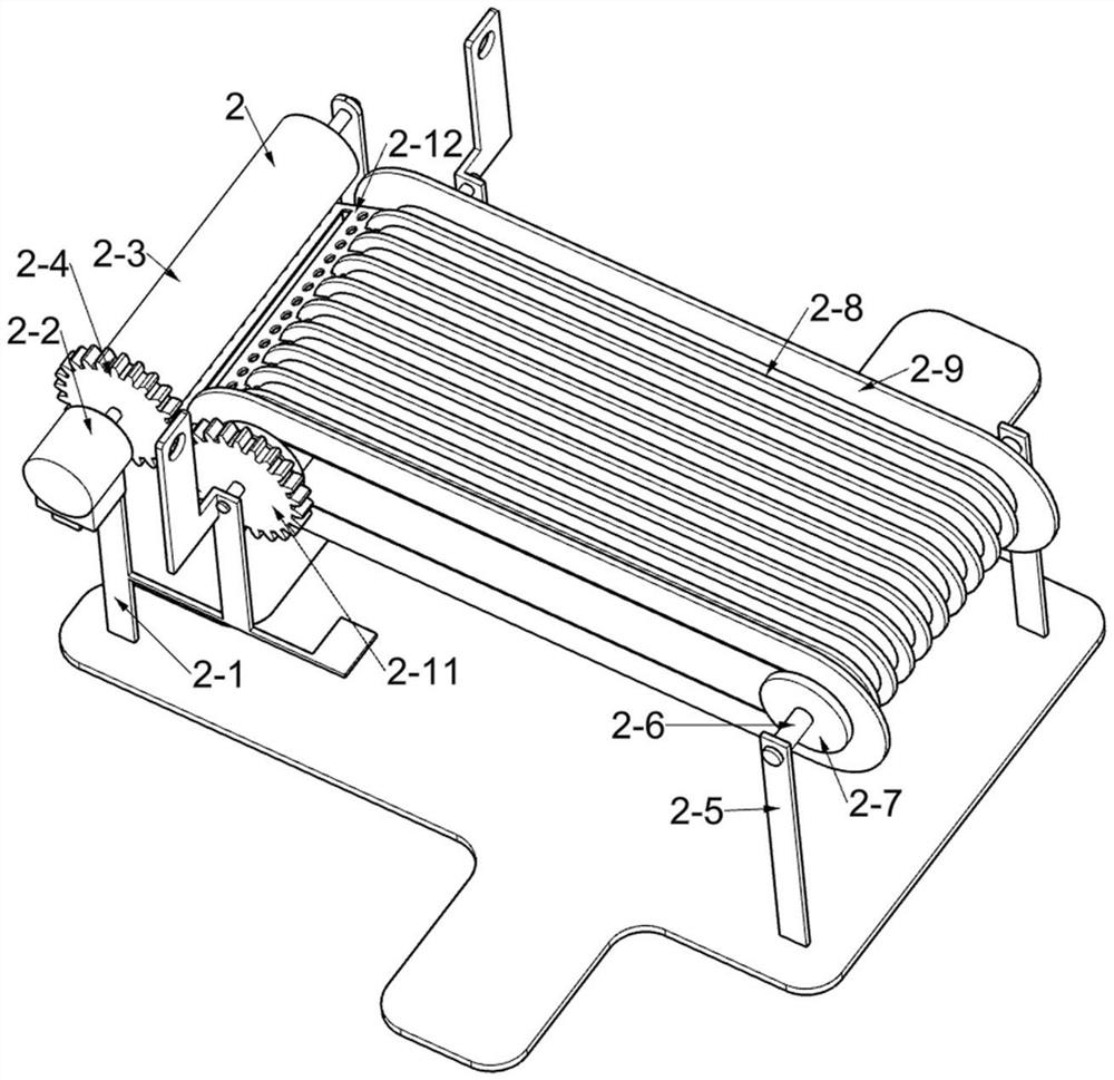 Bean-straightening-facilitated rotary-drum-cleanable green soybean extruder