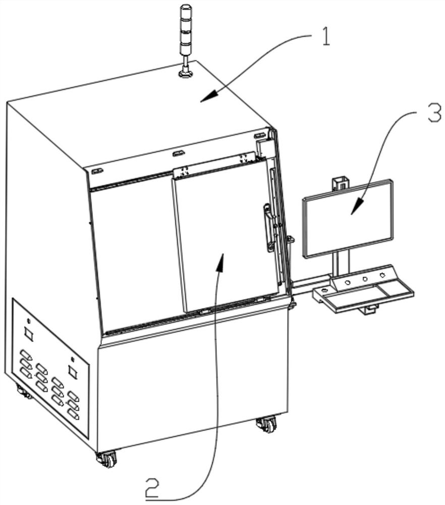 Neurology department medical specimen online analysis detector