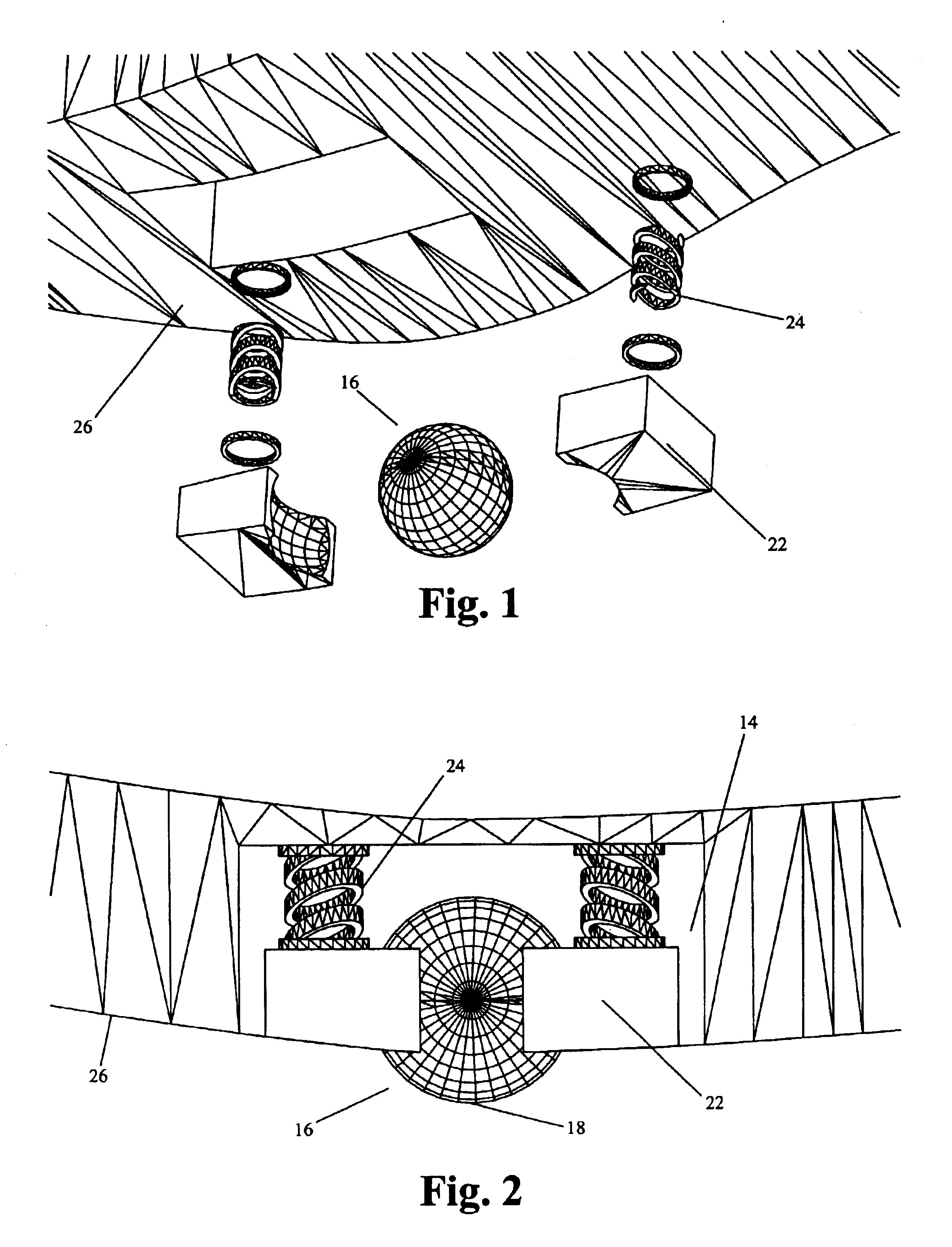 Retractable foot gear for disabled persons