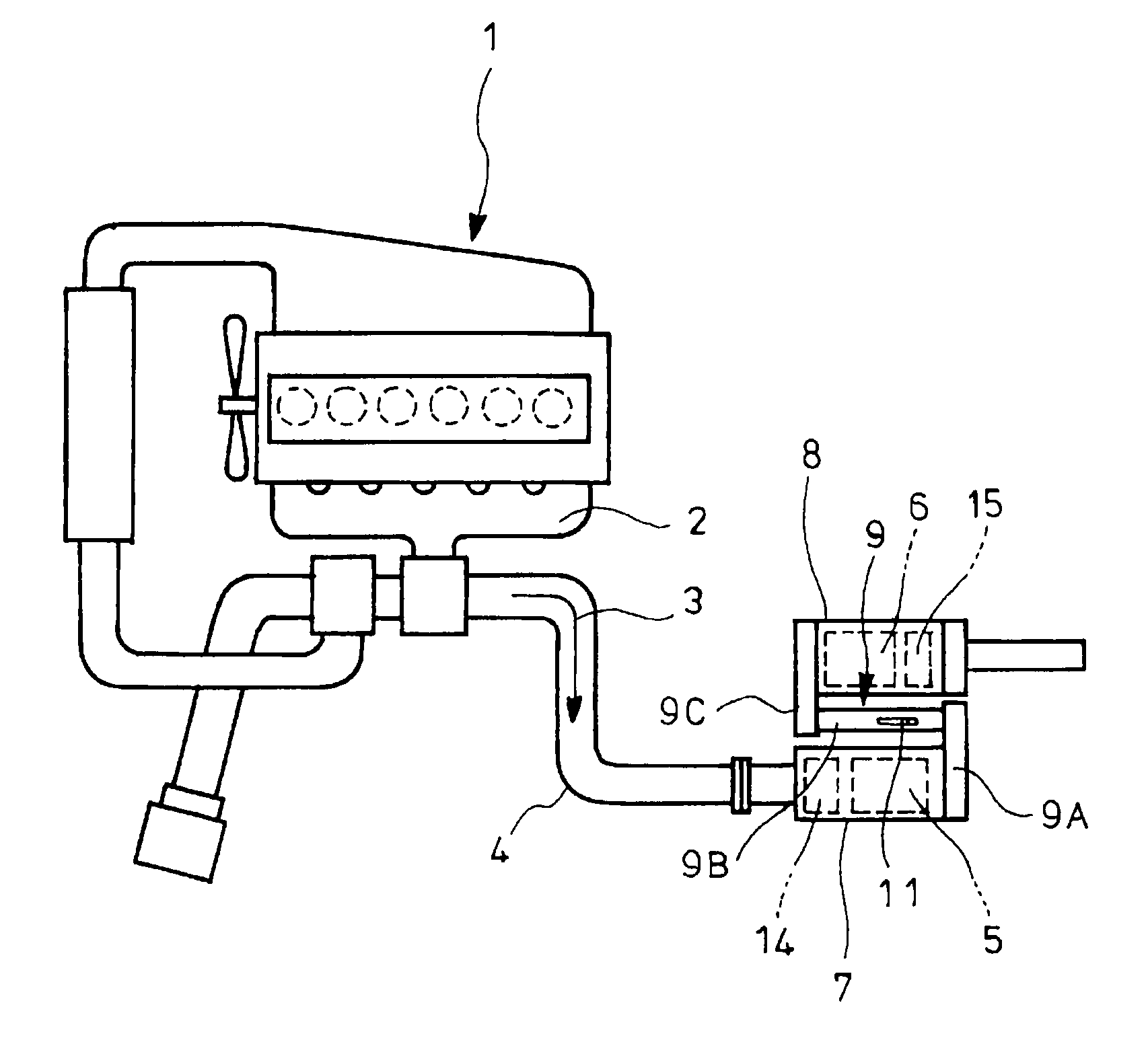 Exhaust emission control device