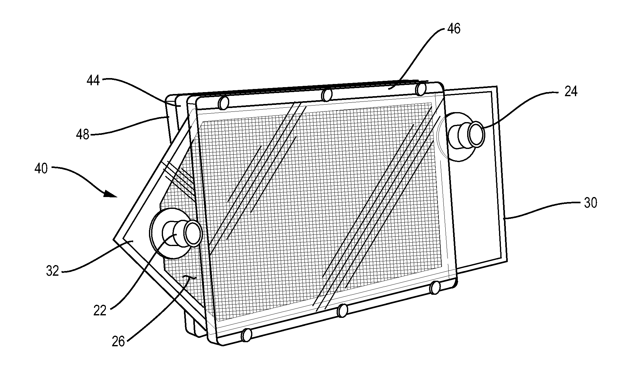 Disposable bioreactor condenser bag and filter heater