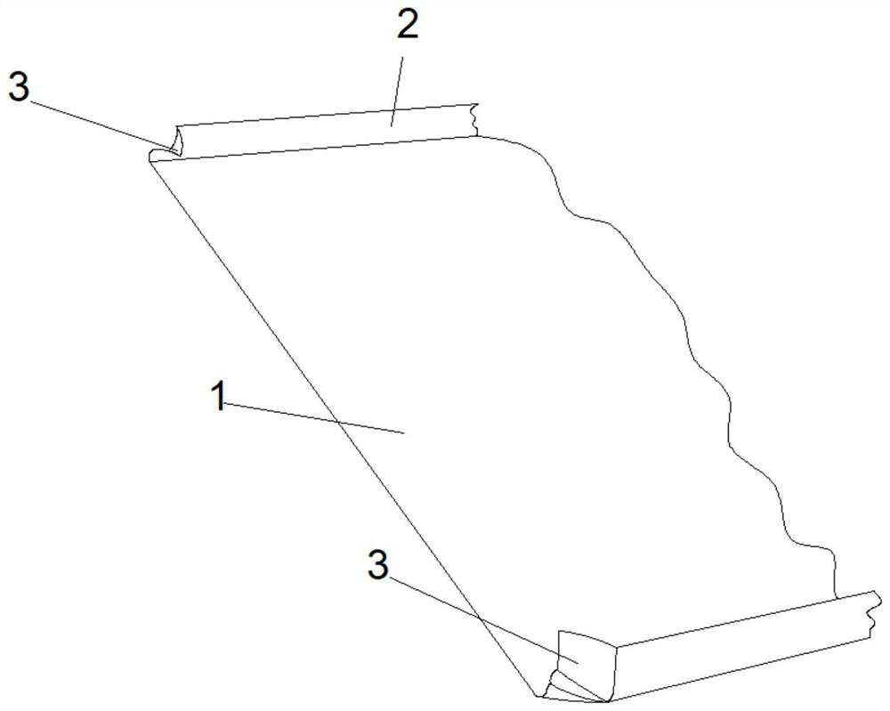 A non-damage corner folding method and box-shaped metal decorative insulation board