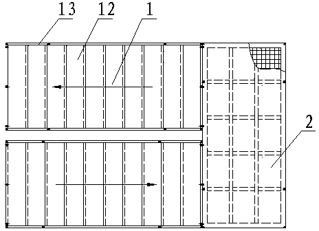 Concrete stairs with hoisting seats and connecting pieces