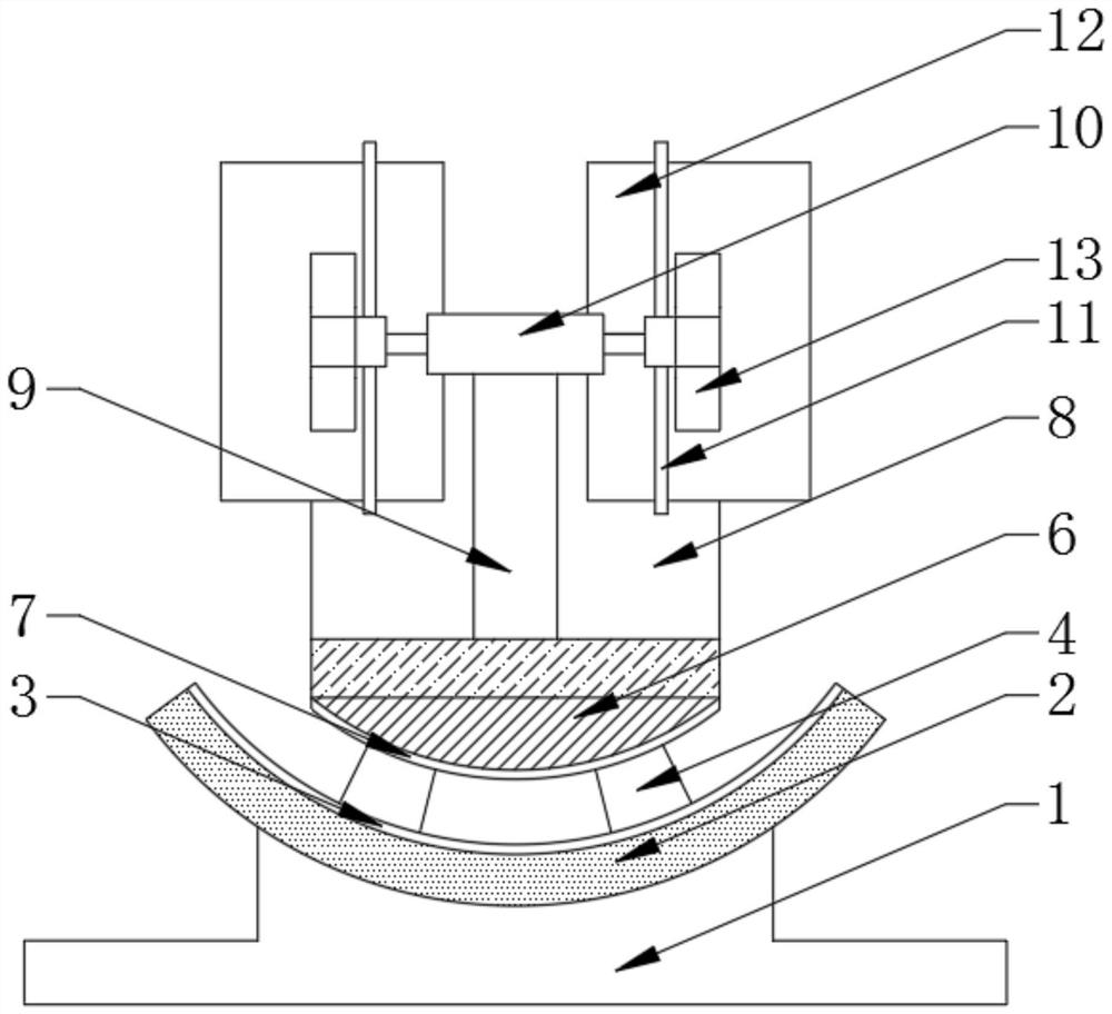 Energy-gathering efficient single-tower multi-disc type solar concentrating power generation device