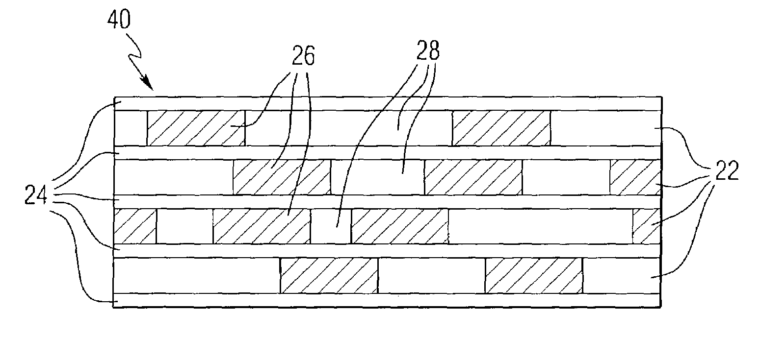 Multilayer magnetic recording media including composite layer with discontinuous magnetic phase and continuous non-magnetic phase