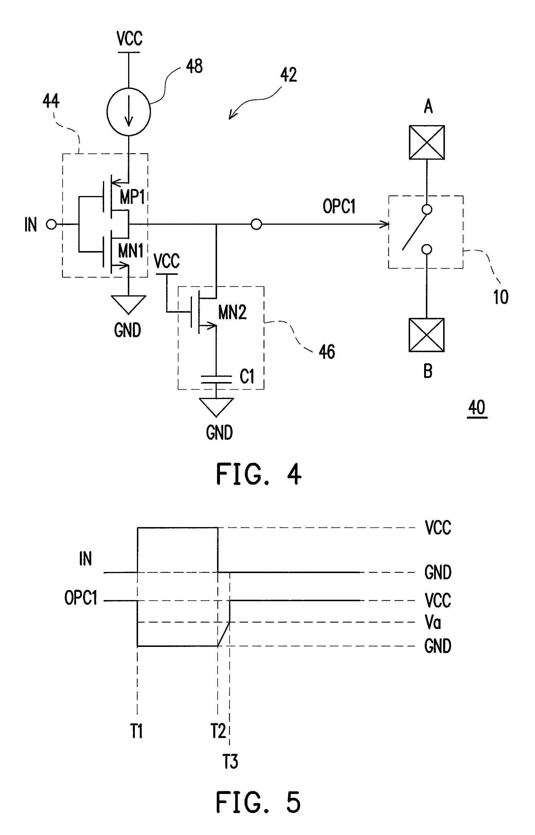 Switching apparatus and control signal generator thereof