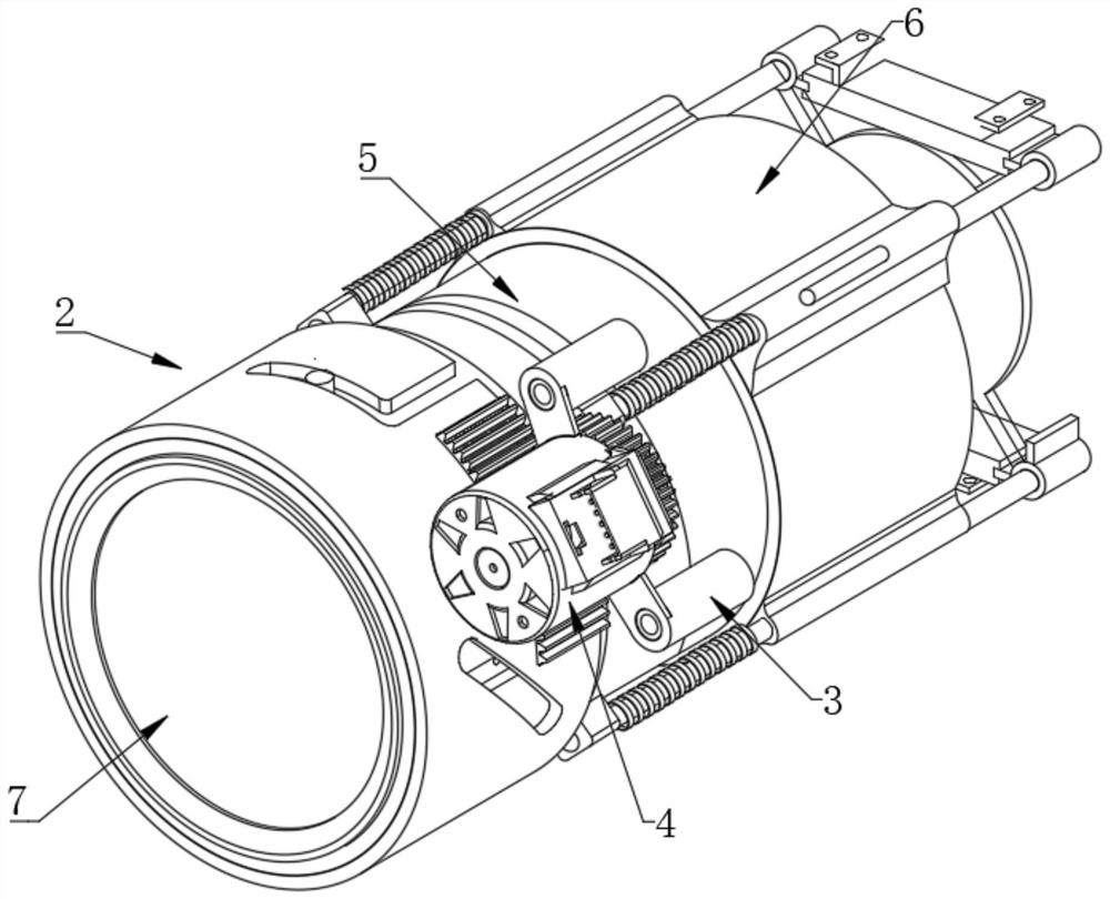 Shape light machine capable of adjusting light source brightness