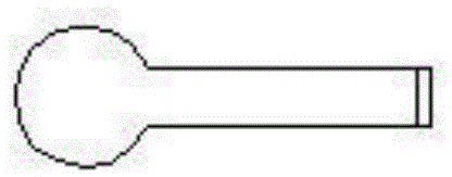 A profile connection device between brackets