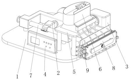 An automatic filling device for sandbags