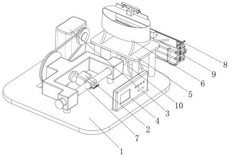 An automatic filling device for sandbags