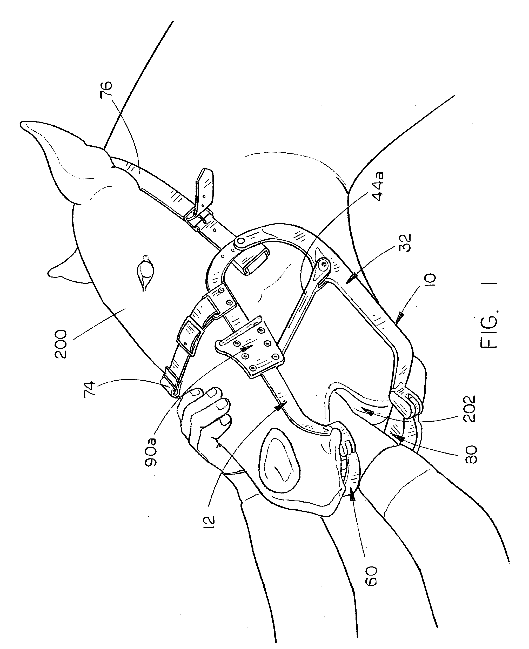 Equine dental speculum