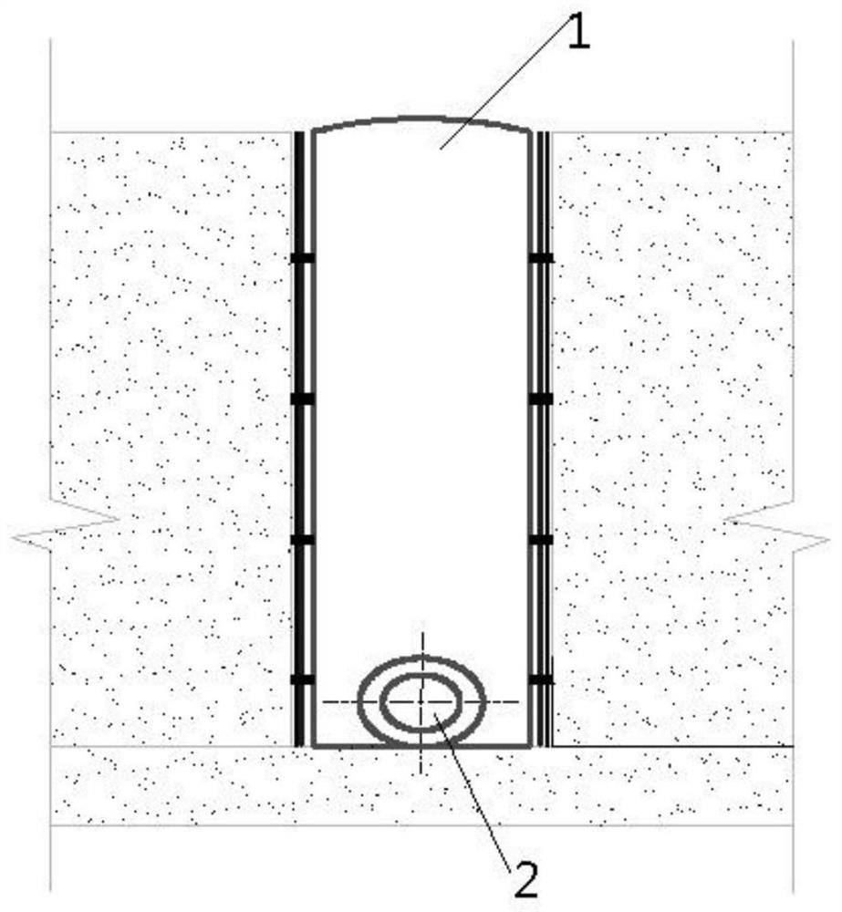 Inspection well trenchless reparation device and reparation method thereof