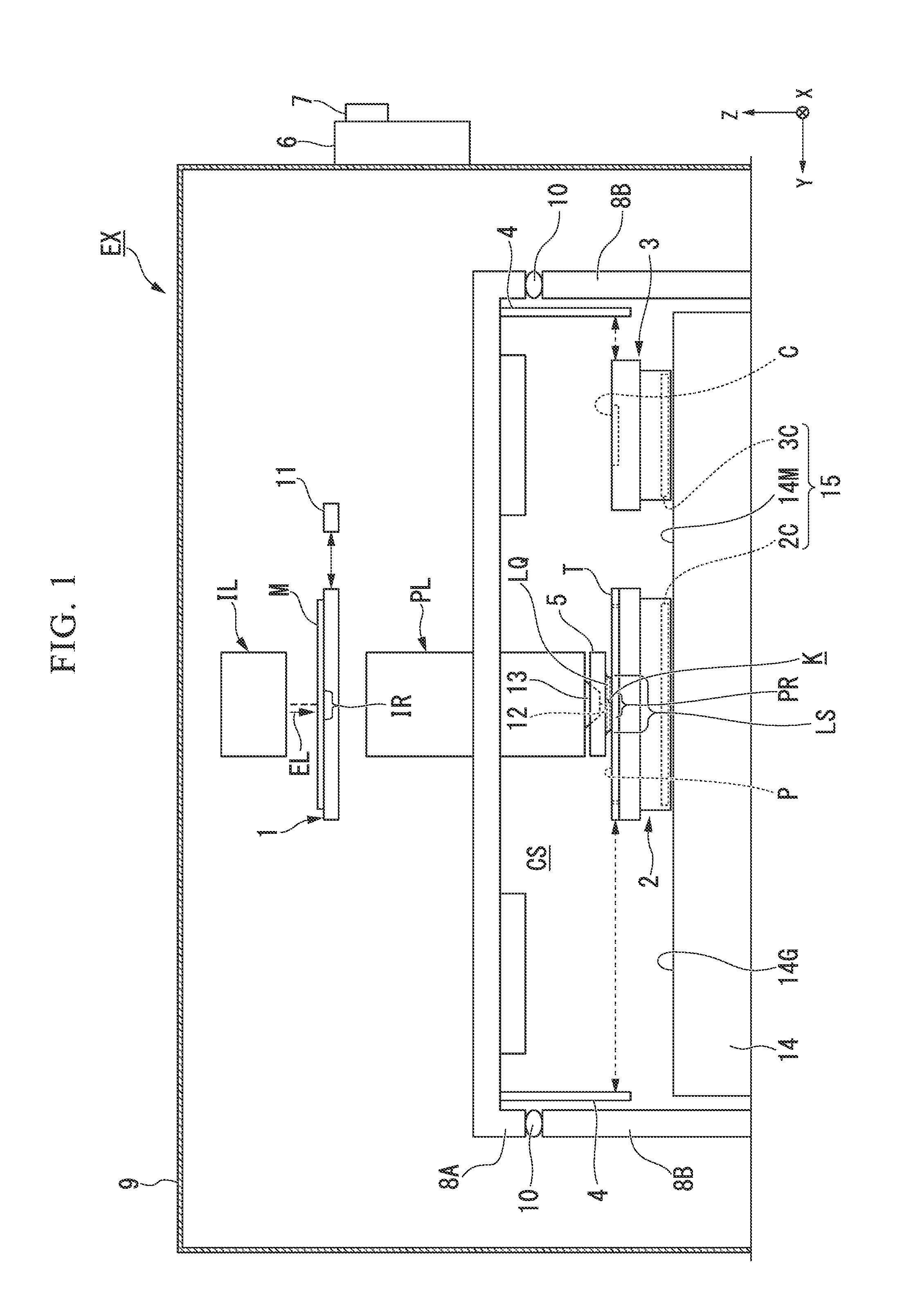 Liquid immersion member, exposure apparatus, exposing method, method for manufacturing device, program, and recording medium