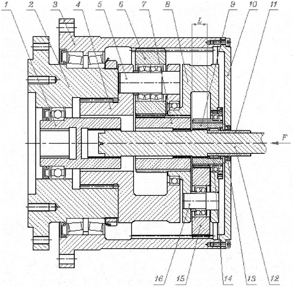 Variable speed winding planetary reducer