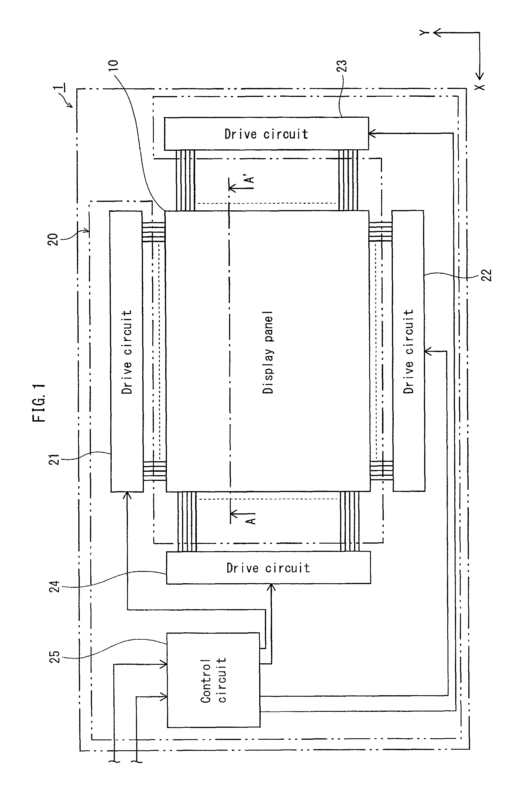 Organic light-emitting panel for controlling an organic light emitting layer thickness and organic display device