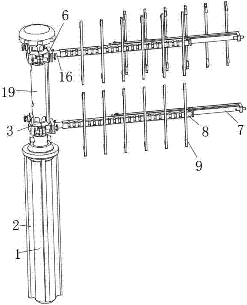 Anti-crossing guard bar