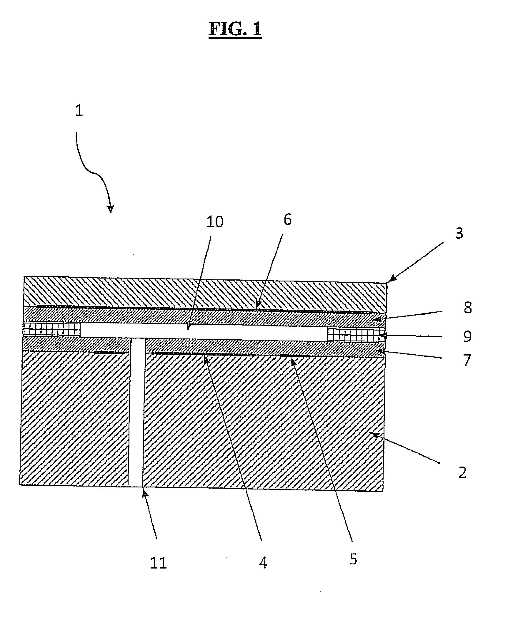 Method And Apparatus For A Pressure Measuring Cell