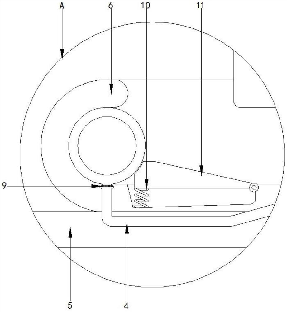 Plastic pipe fitting carrying equipment convenient to pull