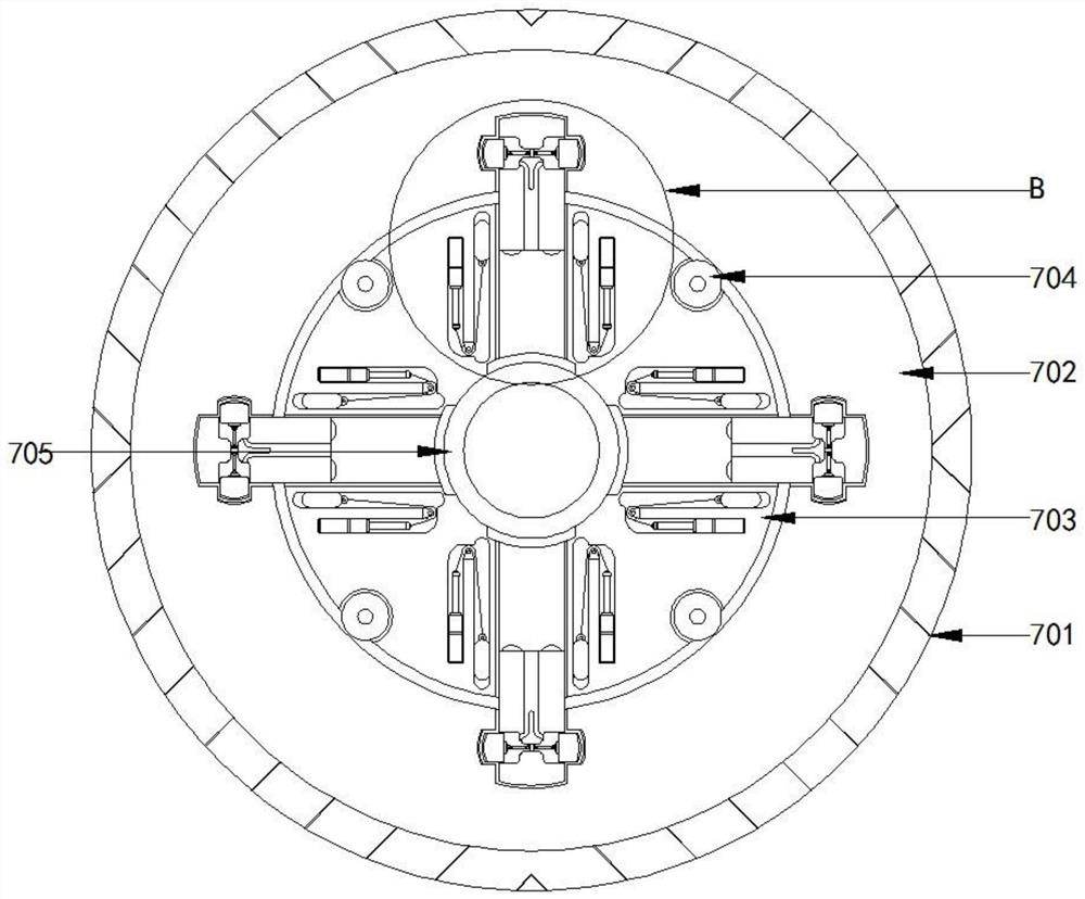 Plastic pipe fitting carrying equipment convenient to pull