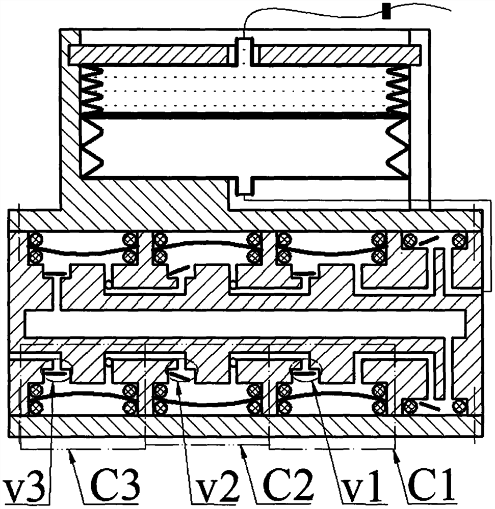 A pneumatic infusion device