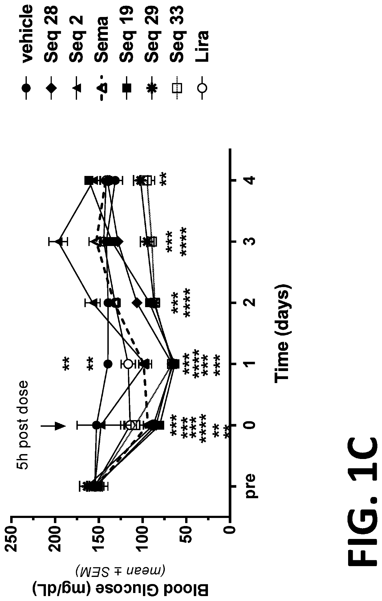 Long-acting co-agonists of the glucagon and GLP-1 receptors