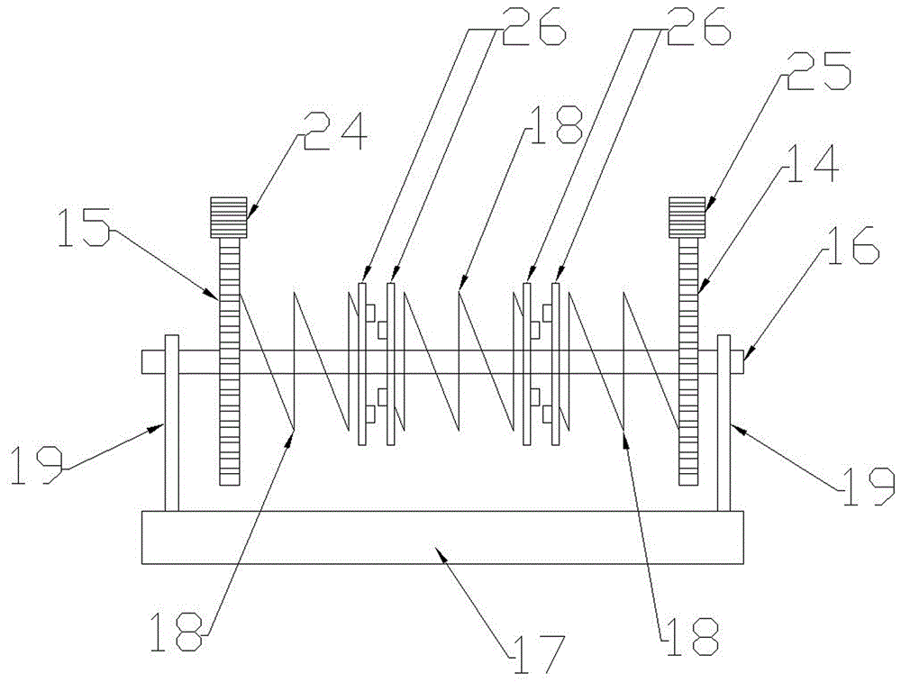 Wave energy power generation device storing energy by utilization of torsional springs