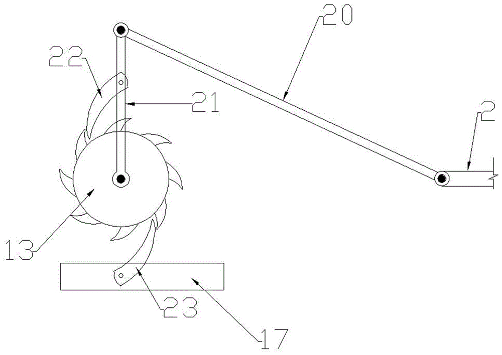 Wave energy power generation device storing energy by utilization of torsional springs